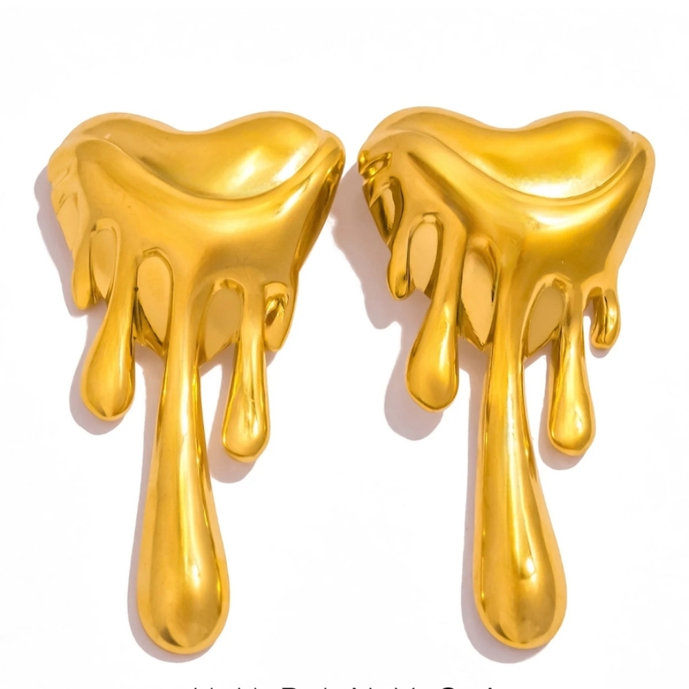 Waterproof Heart Balloons Earrings